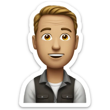 elon must with money sticker