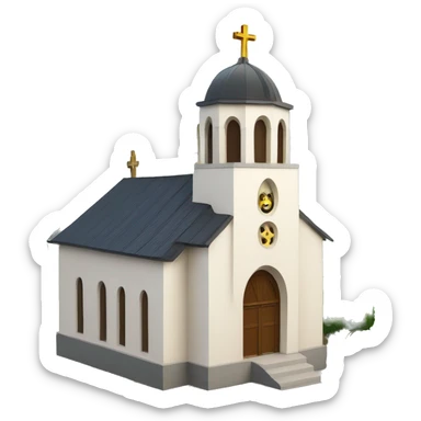 Fatima church sticker