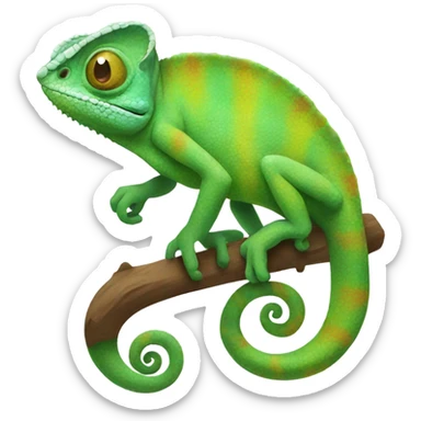 Chameleon  sticker