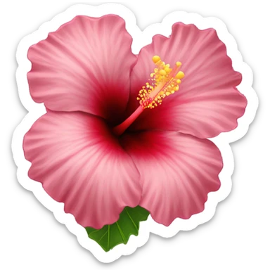 Hibiscus sticker