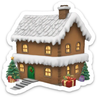 Christmas wonderland sticker