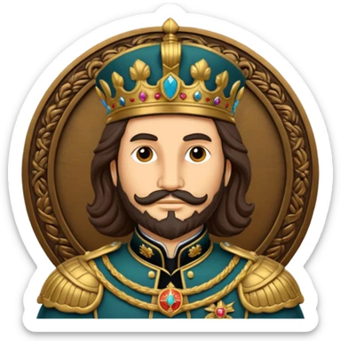 .León de las cortes generales sticker