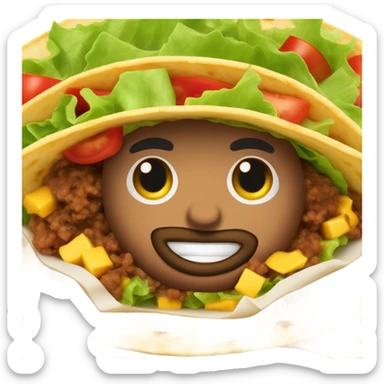 Taco  sticker