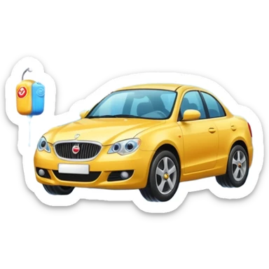 car wash shop sticker