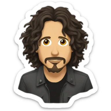 chris cornell sticker