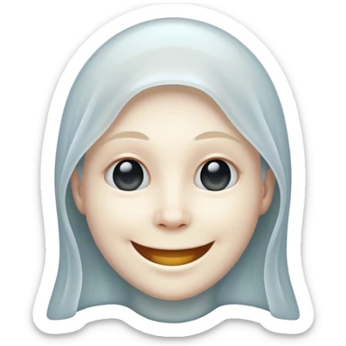 hayalet gulen sticker