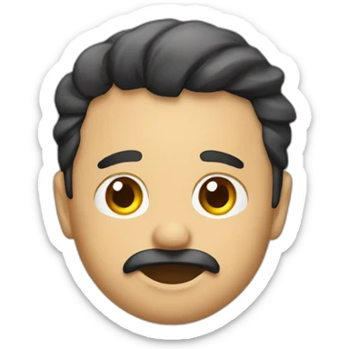 flaco con pansa sticker