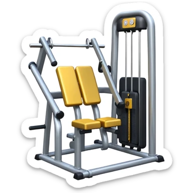 gym cable machine sticker