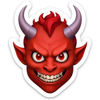 Devil sticker