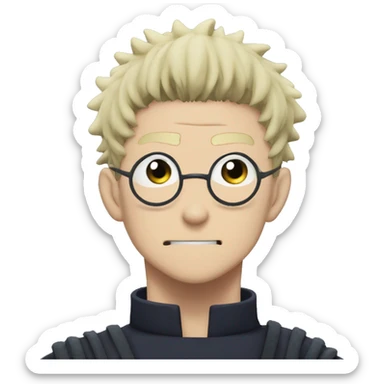 yuji itadori jujutsu kaisen sticker