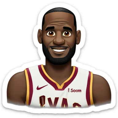 LeBron James sticker