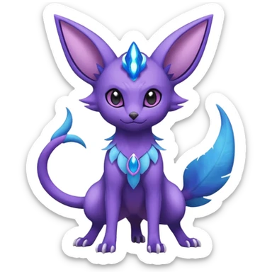 Luxio-Espeon-Noibat-Amaura-fusion sticker