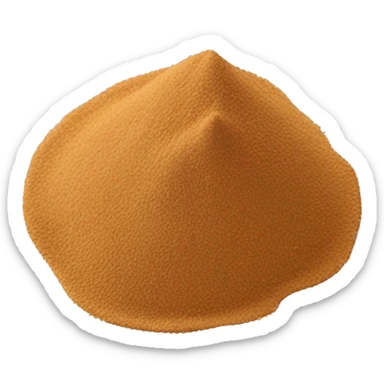 hazelnut powder sticker