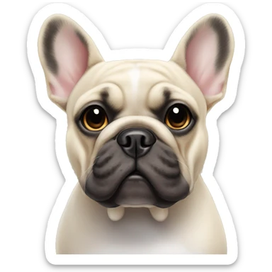 french bulldog x Mops sticker