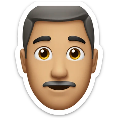 Eyebrow raising  sticker