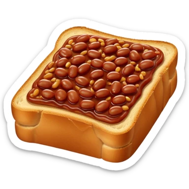 Beans on toast sticker