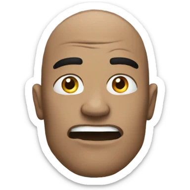 Thin The Rock, but with a slightly wide jaw sticker