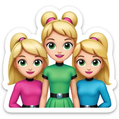 Power puff girls sticker