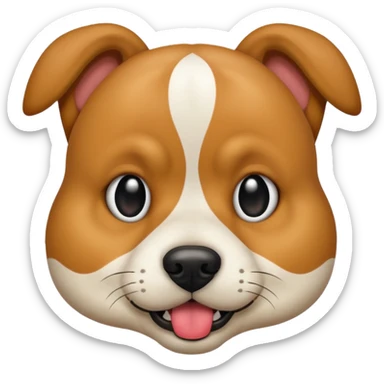 a dog being a baddie  sticker