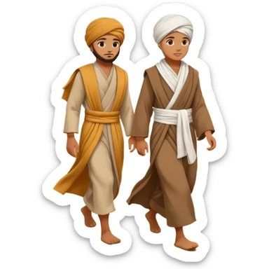 Desert Nomad Travelers sticker