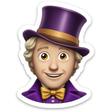 wonka sticker