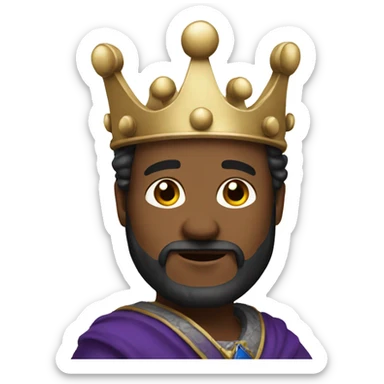 a king  sticker
