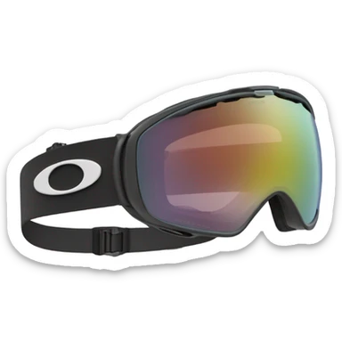 Oakley snow goggles sticker