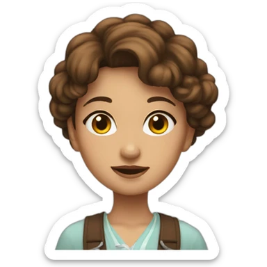 Mina Rivollier sticker