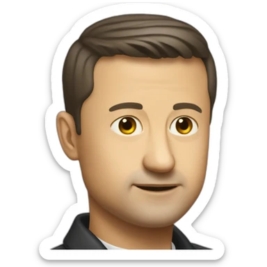 volodymyr zelensky sticker