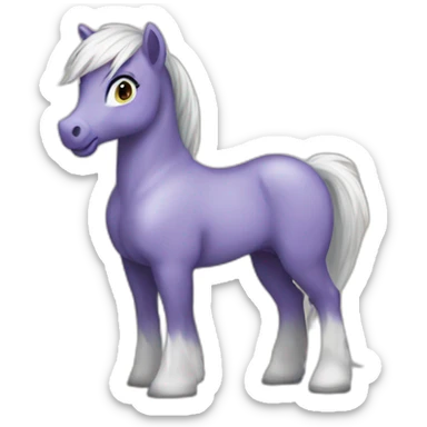 Pony sticker