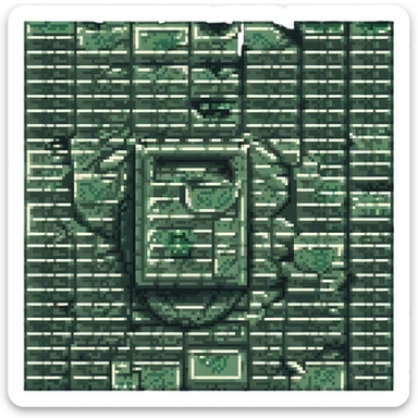 money, pixel art style, pixelated, retro video game style sticker