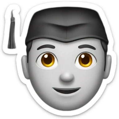 graduate student sticker