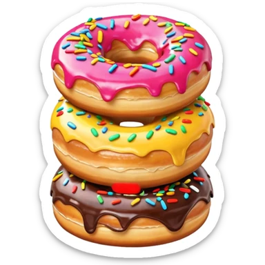 Donuts  sticker