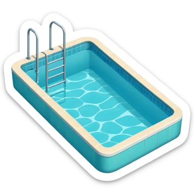 swimming pool sticker