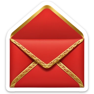 chinese new year red envelope sticker