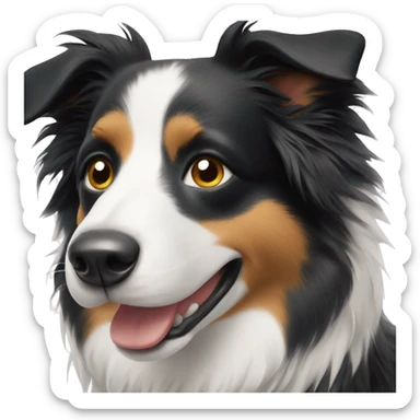 Border collie sticker