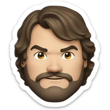 jack black sticker