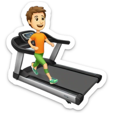 Tapis roulant sticker