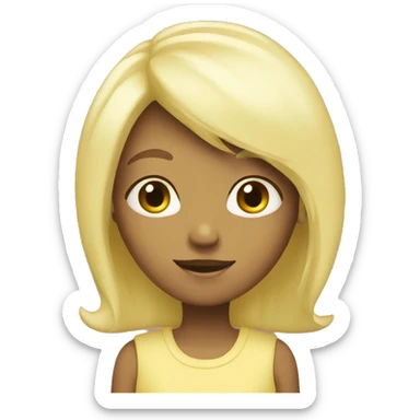 pastel yellow sticker