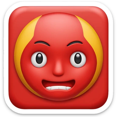 a warning that says "mentira" sticker