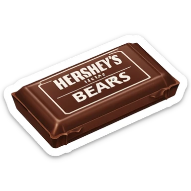  Create a hersheys bar sticker