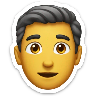 asombrado pelo cafe clado sticker