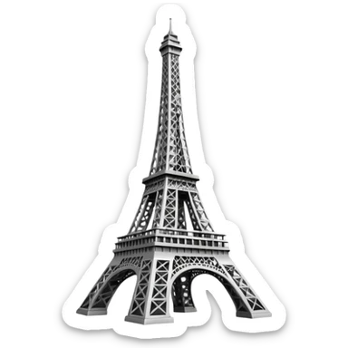 eiffel tower sticker