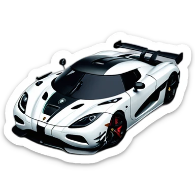 Koenigsegg agera sticker