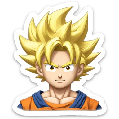 goku ssj sticker