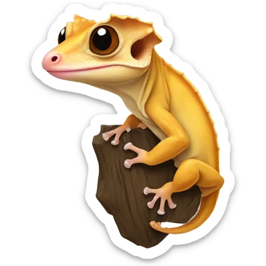 Crested gecko sticker