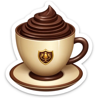 Dubai chocolate cup sticker