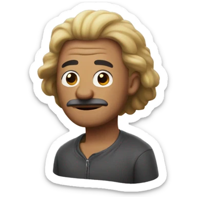 Gil with big bob sticker