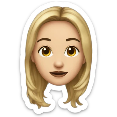 Ashley de warrio sticker