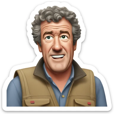 Jeremy clarkson farming sticker
